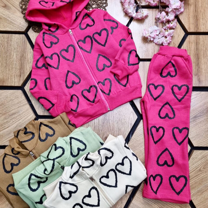 سویشرت شلوار قلبی