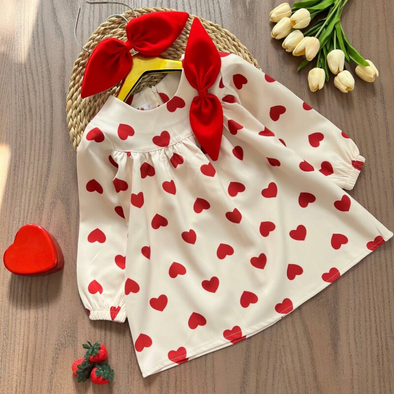 پیراهن و تل قلبی