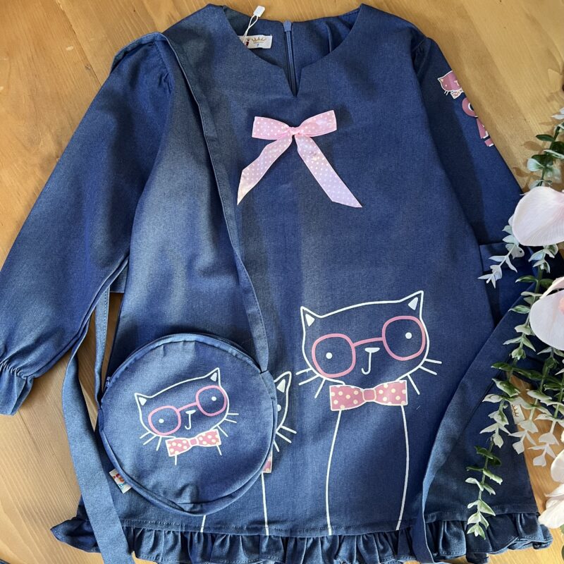 پیراهن و کیف گربه